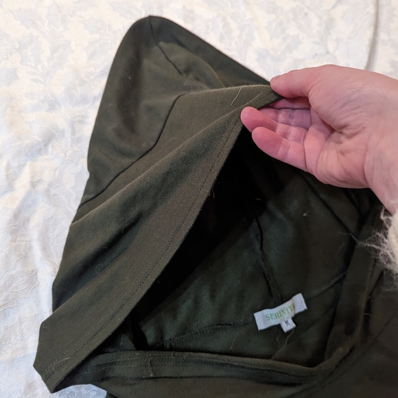 Forest Green Elven Dress - Picture 6 of 8